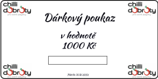 Dárkový poukaz 1000
