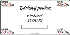 Dárkový poukaz 1000